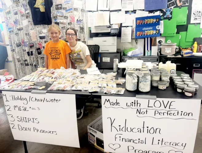 Kiducation holds Community Vendor Market